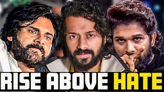 🚨Allu Arjun Vs Pawan Kalyan🚨  Who Is Right  Telugu  Aye Jude ✊ [upl. by Merv]