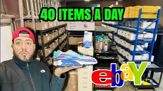 Running an Ebay store as a 27 year old  Day in the Life [upl. by Lombardo823]