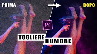 Come ridurre il rumore video senza perdere qualità 💪🏻 NO Plugin  100 funzionante [upl. by Ikcir]