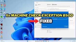 FIXED MACHINE CHECK EXCEPTION BSOD Error [upl. by Eelsnia305]