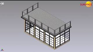 Sunspace Under Deck WeatherMaster Application [upl. by Malchy]