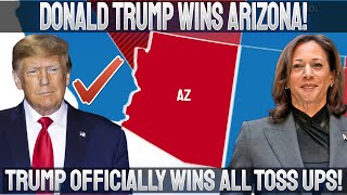 Arizona Presidential Race update Donald Trump Officially has won the state of Arizona By over 7 [upl. by Enitnelav]