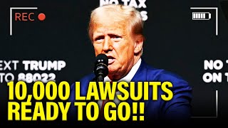 Trump to get INSTANTLY HIT with lawsuits on DAY ONE [upl. by Nashoma]