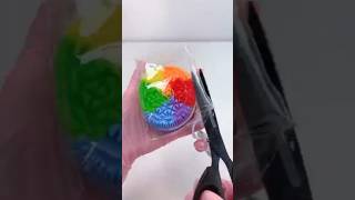 Oreo colourful biscuit satisfied video relaxing trending shorts [upl. by Noimad]