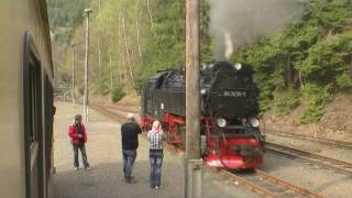 HD Mit der Dampflok von Stiege nach Eisfelder Talmühle und zurück [upl. by Tryck754]