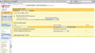 Share a calendar  Google Apps Education Edition [upl. by Burny]