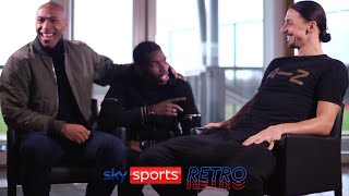 Paul Pogba gatecrashes Zlatan Ibrahimovics interview with Thierry Henry [upl. by Lotsyrc]