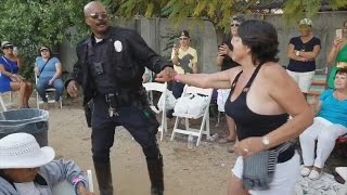 Cop Becomes the Life of the Party With His Impressive Salsa Dancing [upl. by Ahsocin]