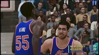 NBA2K24 MyLeague February 7th 1984 New Jersey Nets 3513 vs Atlanta Hawks 2523 [upl. by Reena593]