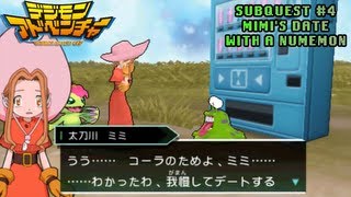 Digimon Adventure PSP  Walkthrough Subquest 4  Mimis Date with a Numemon [upl. by Godfry]