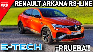 Renault ARKANA ETECH Híbrido 145Cv RS Line Prueba  Test  Review en Español [upl. by Kumler]