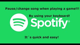 How to PauseSkip a song when Spotify is minimized [upl. by Kieryt]