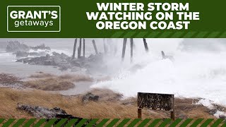 Winter storm watching on the Oregon coast [upl. by Hebe464]