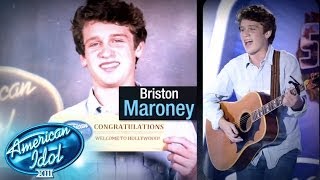 thisisreal Briston Maroney  AMERICAN IDOL SEASON XIII [upl. by Anniahs]