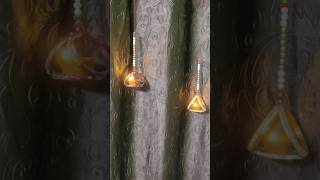 Homemade hanging Diya Diya diy homedecor craft viralshort trending diwali [upl. by Lalad]