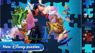 Disney characters in Magic Jigsaw Puzzles  ZiMAD [upl. by Breech645]