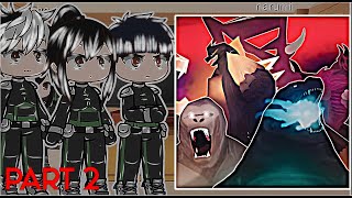 Kaiju No8 Reacts To GODZILLA vs DESTOROYAH SlickPart2GODZILLA×KAIJU NO8XEROCS [upl. by Safko508]