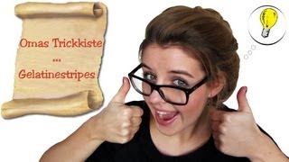 Gelatinestripes gegen Mitesser Omas Trickkiste  Lovethecosmetics [upl. by Edieh236]