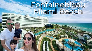 Fontainebleau Hotel Miami Beach Room Tour 🏖️ [upl. by Nora]