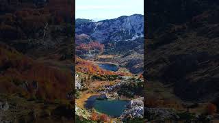 Treskavica Mountain 4K drone autumn uhd explorebosnia [upl. by Cristiona]