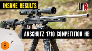 Rimfire Results Anchutz 1710 Compeition with EC Barrel Tuner [upl. by Asfah]