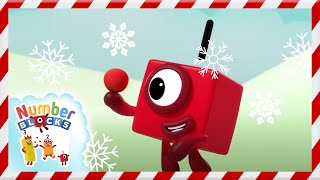 Christmas Advent Calendar  One  Numberblocks Christmas 2022 Countdown [upl. by Eirojam]