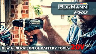 NEW AGE OF 20V BATTERY TOOLS  BORMANN PRO [upl. by Gathard534]