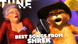 Best Musical Moments from Shrek amp Shrek 2  TUNE [upl. by Maillij]