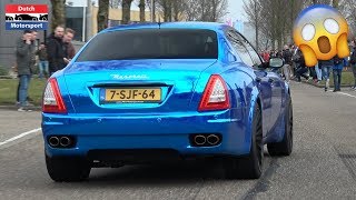 LOUDEST Maserati Quattroporte Ive Ever Heard  Crazy Sounds [upl. by Lezley]