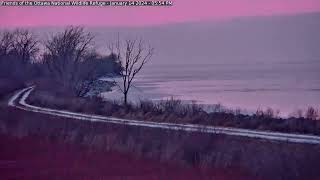 Lake Erie Seiche TimeLapse from Cedar Point National Wildlife Refuge [upl. by Leciram]