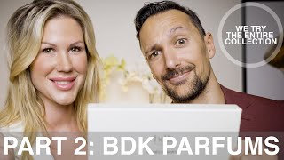 BDK Parfums  We try the entire collection [upl. by Okomot]