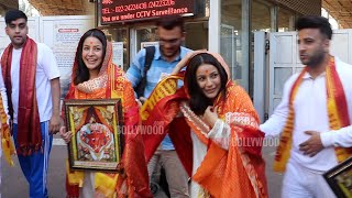 DHUP LAGDI  Shehnaaz Gill Cutest Moment with Fans outside Siddhivinayak Temple arrives for Blessing [upl. by Eremaj]