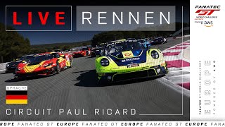 LIVE  Rennen  Circuit Paul Ricard  2024 Fanatec GT Europe Deutsche [upl. by Euqinomad]