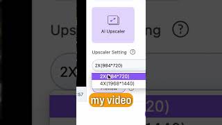 How to Sharpen and Upscale a Video  AI Video Enhancer [upl. by Jeff]