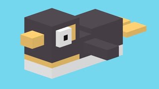 Playing as Slippy Penguin in Crossy Road [upl. by Arabeila]