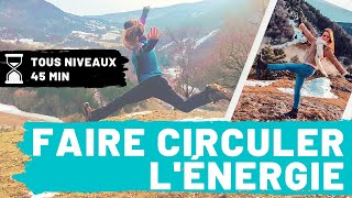 Yoga pour faire Circuler lENERGIE 45 mn [upl. by Tiduj796]