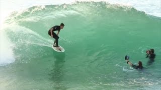 Skimboarders at the Wedge Newport Beach [upl. by Noramac841]