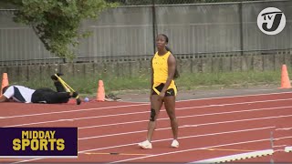 Shelly Ann FraserPryce in Training in Paris tvjmiddaysportsnews [upl. by Eta]