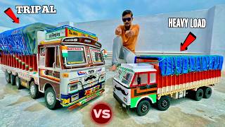 RC TATA LPT 1210 Vs TATA Biggest 4825 Truck  Chatpat toy TV [upl. by Omidyar]