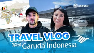 Travel vlog with Garuda Indonesia ✈️🇮🇩 [upl. by Lajib]