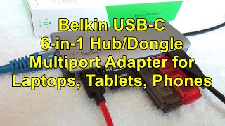 Belkin USBC 6in1 Multiport Adapter [upl. by Anina]