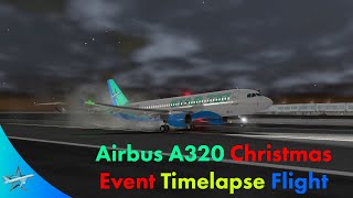 RFS  Airbus A320 Star 737  Timelapse Flight  PANC  CYZF [upl. by Nauwaj156]