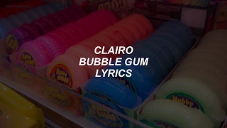 bubble gum  clairo lyrics [upl. by Elfrida765]