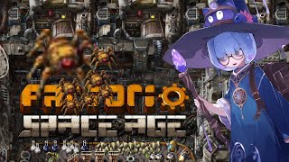 Biters not Welcome  Factorio Space Age Part 14 [upl. by Saidee63]