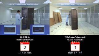 FusionCube Converged Infrastructure Appliance Installation Comparison Video [upl. by Neille875]