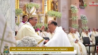 Canonical Installation of new Bishop in San Pablo city [upl. by Leupold]