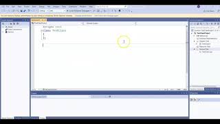 How to Create a Class in Visual Studio [upl. by Joash]