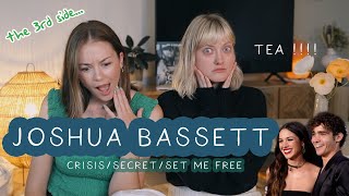 REACTION Joshua Bassett EP  Unpacking the TEA  CRISIS SECRET SET ME FREE 🎶 [upl. by Mori646]