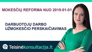 Mokesčių reforma nuo 20190101  Teisinėkonsultacijalt [upl. by Irolam]