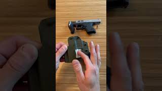 How To Put A Wedge On Your Holster [upl. by Dodds]